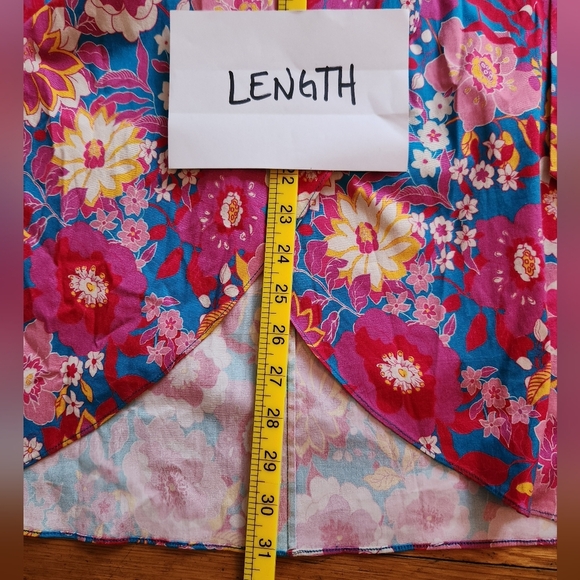 FIGUE Alena Retro Skirt Retro Floral Pink - Picture 7 of 13